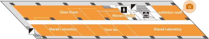 2F Shared Laboratory of the clean room for Photoelectron Device Production