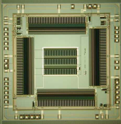 A CMOS rotary encoder using magnetic sensor arrays