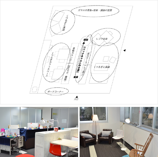 Exhibition Room on the 2nd Floor led from the Awareness Road