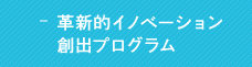 革新的イノベーション 創出プログラム